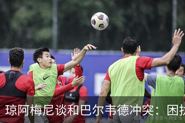 琼阿梅尼谈和巴尔韦德冲突：困扰我的是虚假报道，我们之间没问题